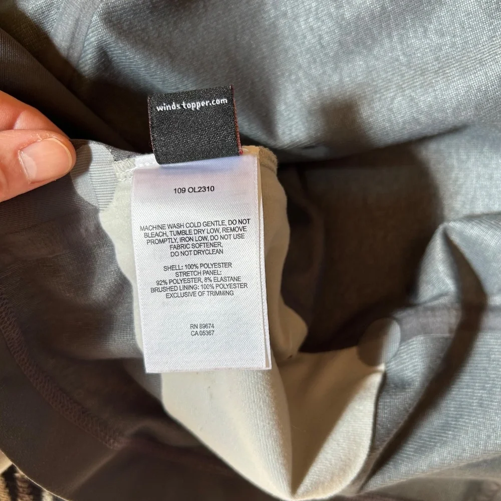 Mountain Hardware Jacket Windstopper Soft Shell Gray Women's‎ Large
